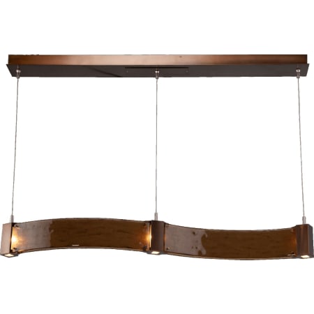 Bronze Granite Glass with Oil Rubbed Bronze Finish